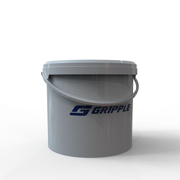 Gripple - Pack chantier de 100 galets N°2, câble 1m Embout fileté M8
