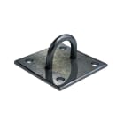 Gripple - Platine d'ancrage 100x100mm pour la fixation mural des systèmes CTI et EP