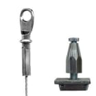 Gripple - Trapèze Plus RF N2 (45kg) câble L=3m embout oeillet - F120=2,5kg