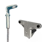 Gripple - Trapèze TPZGR pour gaine rectangulaire N2 (45kg) L=10m embout Oeillet 90