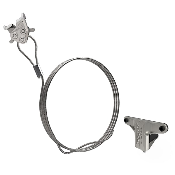 Gripple - TPZGR pour gaine rectangulaire N2 (45K) L=5m embout C-Clip 6 mm