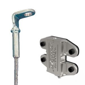 Gripple - Trapèze TPZPL pour plénum N2 (45kg) L=2m embout Oeillet 90