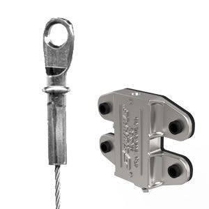 Gripple - Trapèze TPZPL pour plénum N2 (45kg) L=5m embout Oeillet