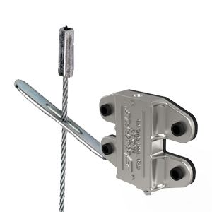 Gripple - Trapèze TPZPL pour plénum N2 (45kg) L=1m embout Butée