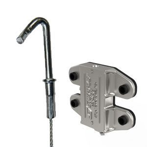 Gripple - Trapèze TPZPL pour plénum N2 (45kg) L=2m embout Bac acier