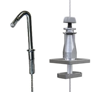 Gripple - UniGrip Calibra N2 (55kg) câble L=4m embout Bac acier (TH)