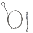 Gripple - UniGrip Calibra N2 (55kg) câble L=3m embout Crochet (EC)