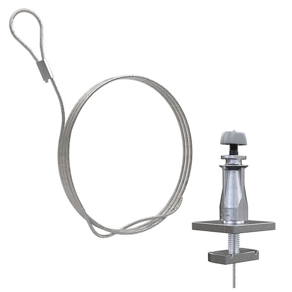 Gripple - UniGrip N4 (250kg) câble L=3m embout Boucle (FR)