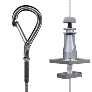 Gripple - UniGrip N2 (55kg) câble L=5m embout Crochet (EC)