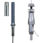 Gripple - UniGrip sortie latérale M6 N3 (110kg) câble L=2m embout Fileté M8