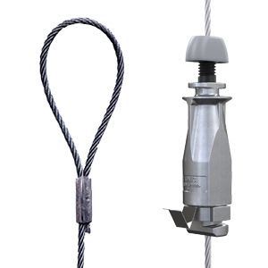 Gripple - UniGrip QT N3 (110kg) câble L=5m embout boucle (FR)