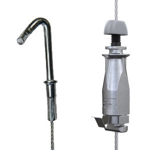 Gripple - UniGrip QT N2 (55kg) câble L=10m embout bac acier (TH)