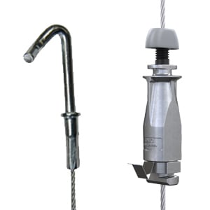 Gripple - UniGrip QT N2 (55kg) câble L=10m embout bac acier (TH)