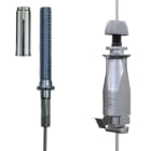 Gripple - UniGrip QT N2 (55kg) câble L=2m embout fileté M10 (EF10)