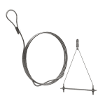 Gripple - UniGrip Y Pipe N2 (55KG) L=1m embout boucle avec 2 filetages M8 entraxe 200mm