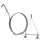 Gripple - UniGrip Y Pipe N2 (55KG) L=3m embout TH et deux colliers prémontés entraxe 200mm