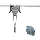 Gripple - Système de suspension HF Express N°2 (45kg) embout C-Clip câble L=3 m pour CTI6