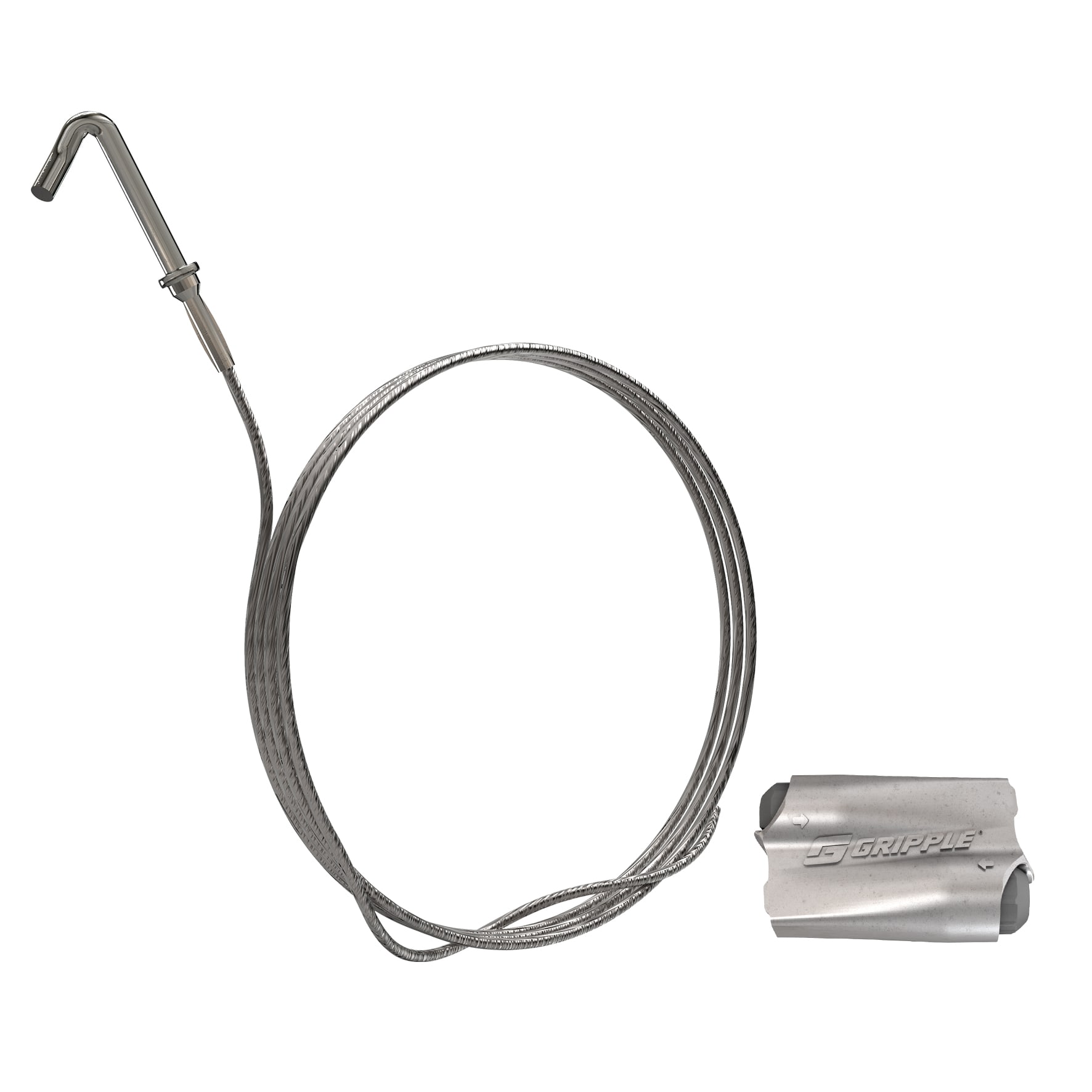 Gripple - Système de suspension par câble HF Express N° 2 (45kg) L=3m emb. Bac acier