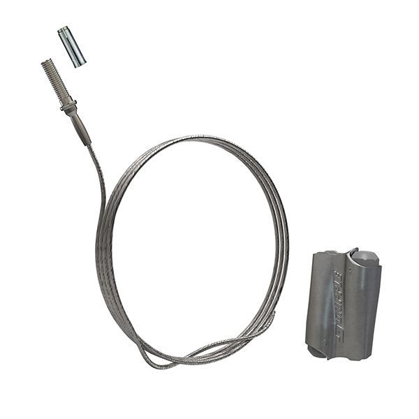 Gripple - Systeme de suspension par cable HF Express N 2 (45kg) L=1m emb. Filete M8