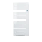 Intuis-Elec - Balica sèche-serviettes avec soufflerie 1500W blanc