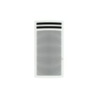 Intuis-Elec - Quartea intelligent rayonnant vertical 2000W blanc