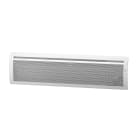 Intuis-Elec - Quartea intelligent rayonnant horizontal bas 1000W blanc