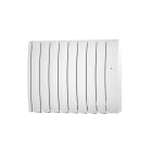 Intuis-Elec - Sloop Radiateur électrique horizontal 1250 W blanc
