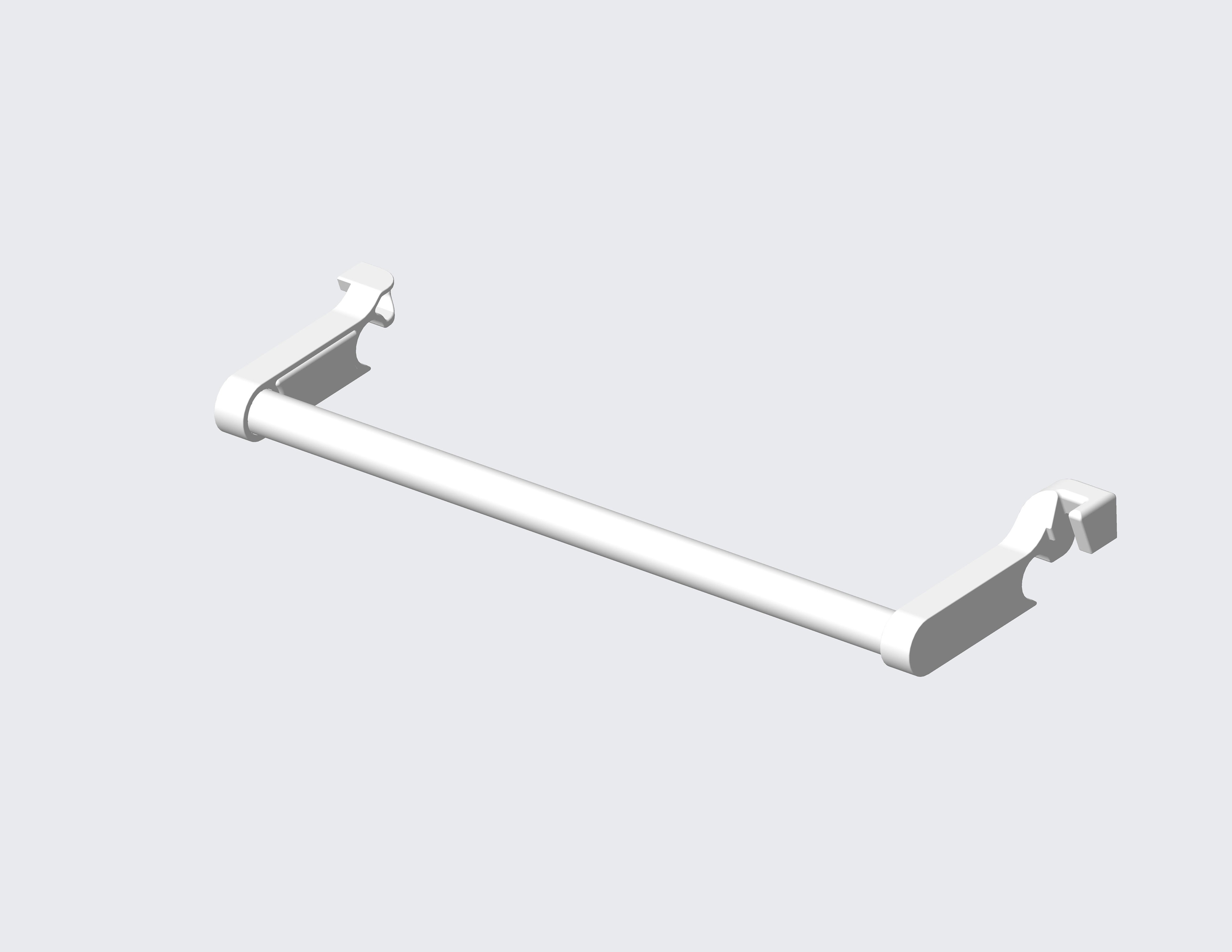 Intuis-Elec - Barre supplémentaire pour sèche-serviettes Ezybain de largeur 40 cm