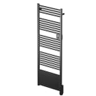 Intuis-Elec - Ezybain nativ boost - Radiateur sèche-serviettes 1000 + 1000 W lg 500 Noir satin