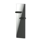 Intuis-Elec - CAMPAVER HUG nativ Radiateur Vertical 1000W Verre massif reflet