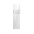 Intuis-Elec - CAMPAVERBAINS nativ radiateur 700W + Soufferie 800W Verre massif Blanc lys