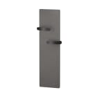 Intuis-Elec - Radiateur sèche-serviettes connecté NATURAY HUG nativ 1000 W Brut de lave