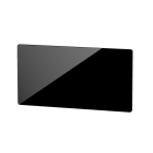 Intuis-Elec - Radiateur connecté CAMPAVER nativ Horizontal 1500W Verre massif Noir astrakan