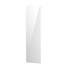 Intuis-Elec - Radiateur connecté CAMPAVER nativ Vertical 1000W Verre massif Blanc lys