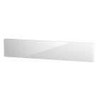 Intuis-Elec - Radiateur connecté CAMPAVER nativ Plinthe 1500W Verre massif Blanc lys