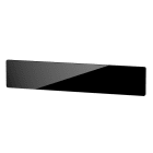 Intuis-Elec - Radiateur connecté CAMPAVER nativ Plinthe 1500W Verre massif Noir astrakan