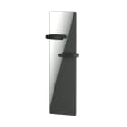 Intuis-Elec - Radiateur sèche-serviettes connecté CAMPAVER HUG nativ 1000W Verre massif reflet