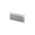 Intuis-Elec - Rayonnant connecté Quartea intelligent horizontal bas 500W blanc