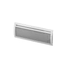 Intuis-Elec - Rayonnant connecté Quartea intelligent horizontal bas 750W blanc