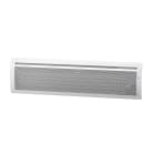 Intuis-Elec - Rayonnant connecté Quartea intelligent horizontal bas 1000W blanc