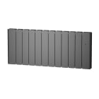 Intuis-Elec - Radiateur connecté Beladoo nativ - bas - 1500W - anthracite