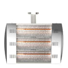 Intuis - IRC infrarouge réflecteur martelé 4,5 kW beige
