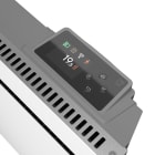 Intuis-Elec - Radiateur connecté Sensual nativ horizontal - 1250W - blanc