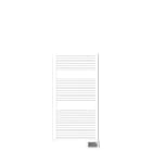 Intuis-Elec - Radiateur sèche-serviettes TRD-3EO fluide 500W - blanc - largeur 400 mm