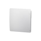 Intuis - Etic compact radiateur horizontal 1250W blanc satiné
