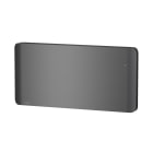 Intuis-Elec - Radiateur connecté Dook - horizontal - 2000W - anthracite