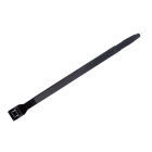 Klauke - Colliers noirs 9,0 x 183 mm, en PA 6-6, D maxi de serrage 45 mm.
