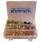 Klauke - Boite d'assortiment de bornes à ressort, 122 pièces