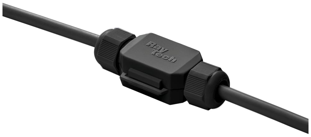 Klauke - FRED/4 - mini boite de jonction, IP68, gris avec 2 entrées et connect. 3x4 mm2