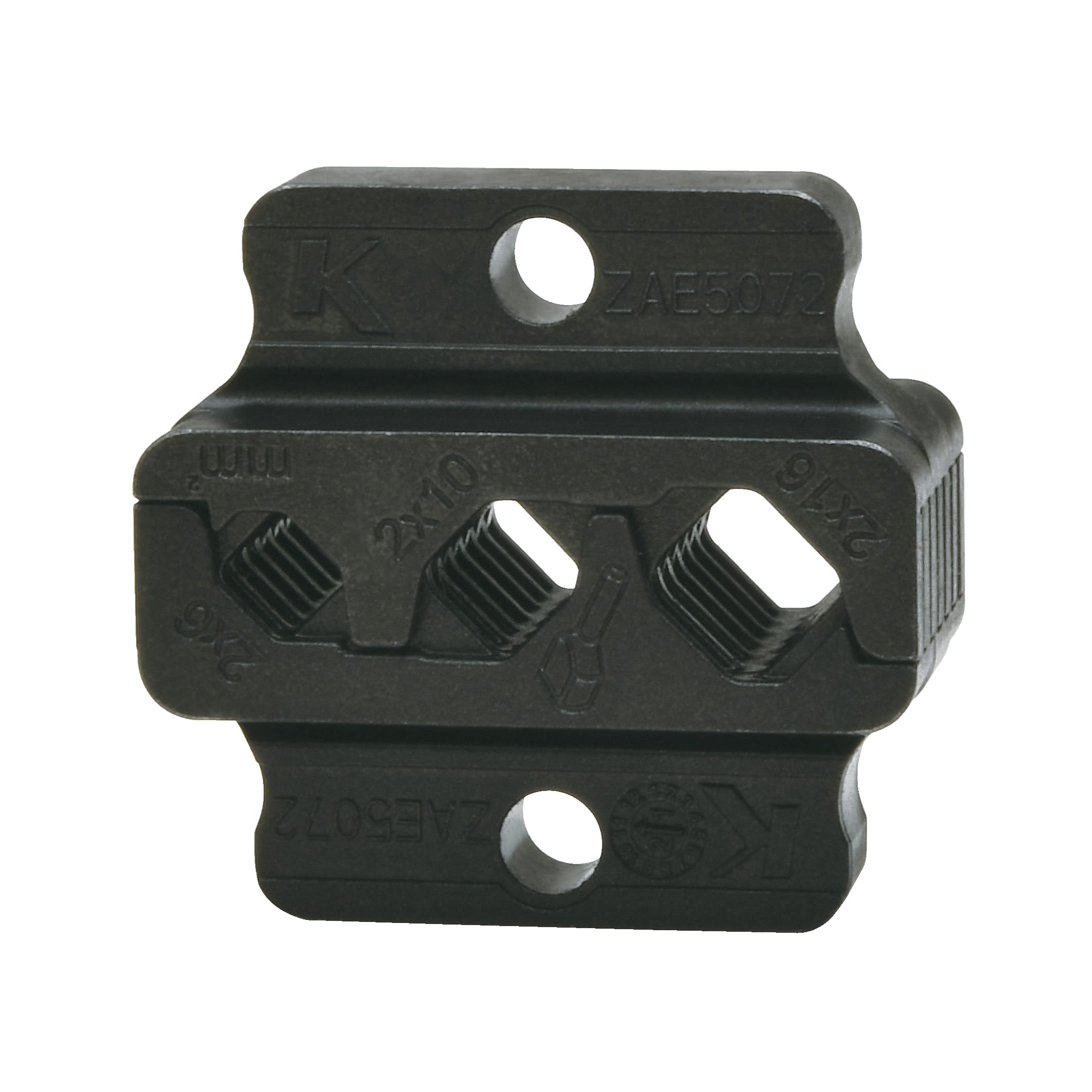 Klauke - Matrices série "K50" pour embouts doubles de 6 à 16 mm²